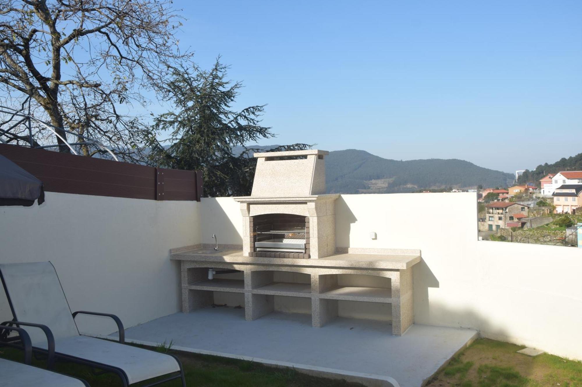 Casa En Chapela, Con Vistas A La Ria De Vigo Villa Exterior photo