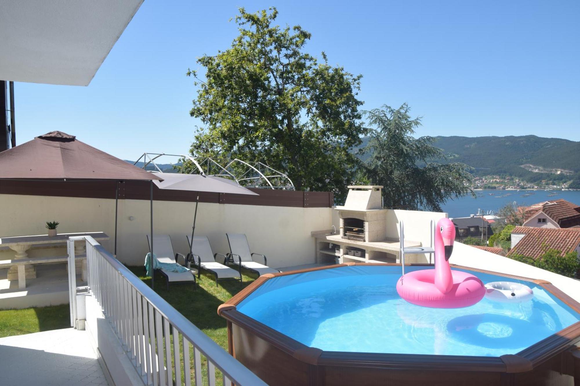 Casa En Chapela, Con Vistas A La Ria De Vigo Villa Exterior photo